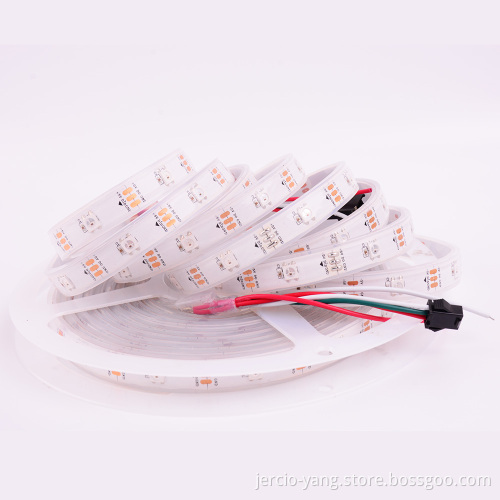 The SK6812 built-in IC 5050RGB phantom lamp bar 30l-30led is adjustable